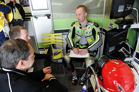 Robbin Harms ydede en stor indsats under VM-løbet på Nürburgring i Tyskland, men motoren gav op imod slutningen af løbet